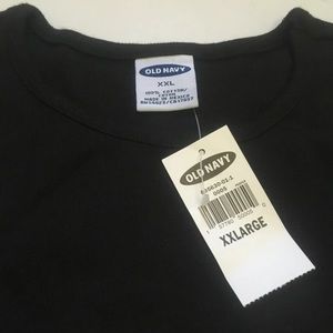 NWT Old Navy Womens XXL Black T-shirt